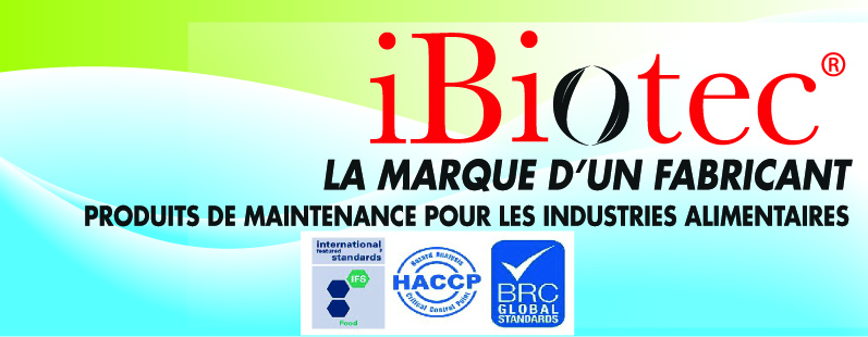 IBIOTEC VEGELUB(r) AL le premier lubrifiant certifié H1, 3H, et sans MOSH sans MOAH.